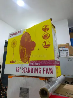 Qasa 18 Inches Standing Fan for Indoor Use