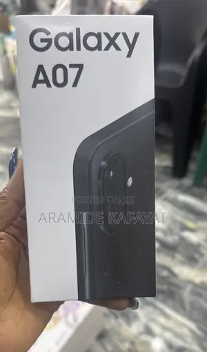 New Samsung Galaxy A07 128 GB Black