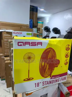 Qasa 18 Inch Durable Standing Fan