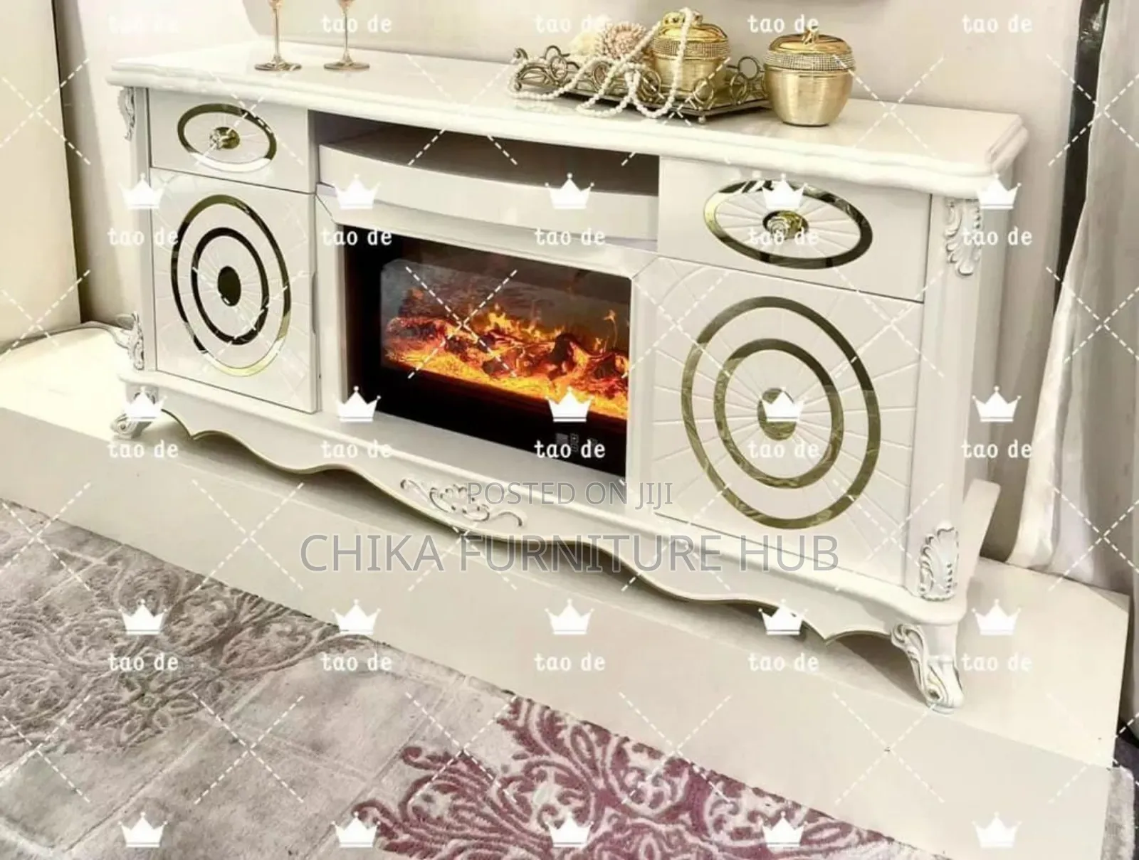 Quality Fire Place Tv Stand