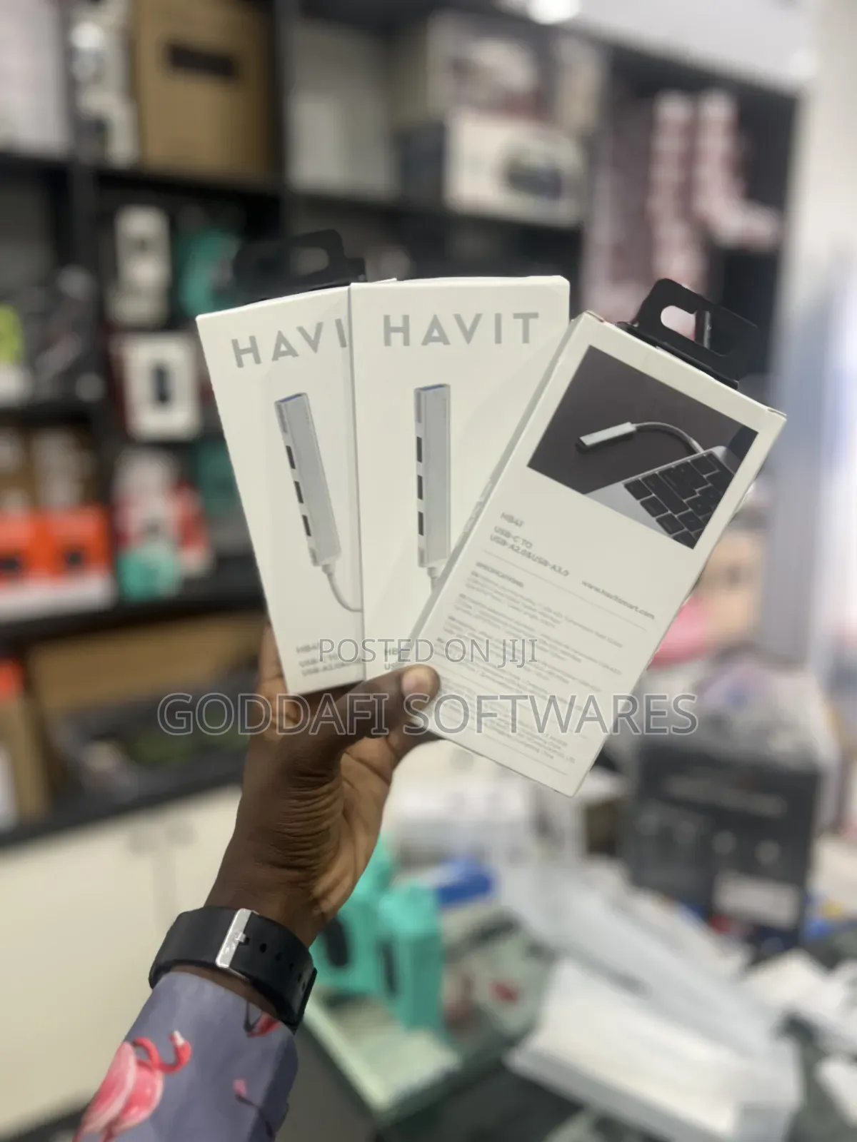 Havit Hb41 4-In1 Usb Hub