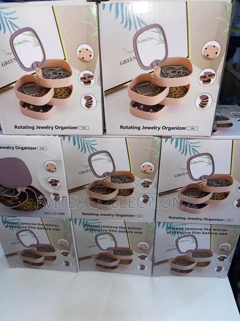 Jewelry Organizer With Mirror