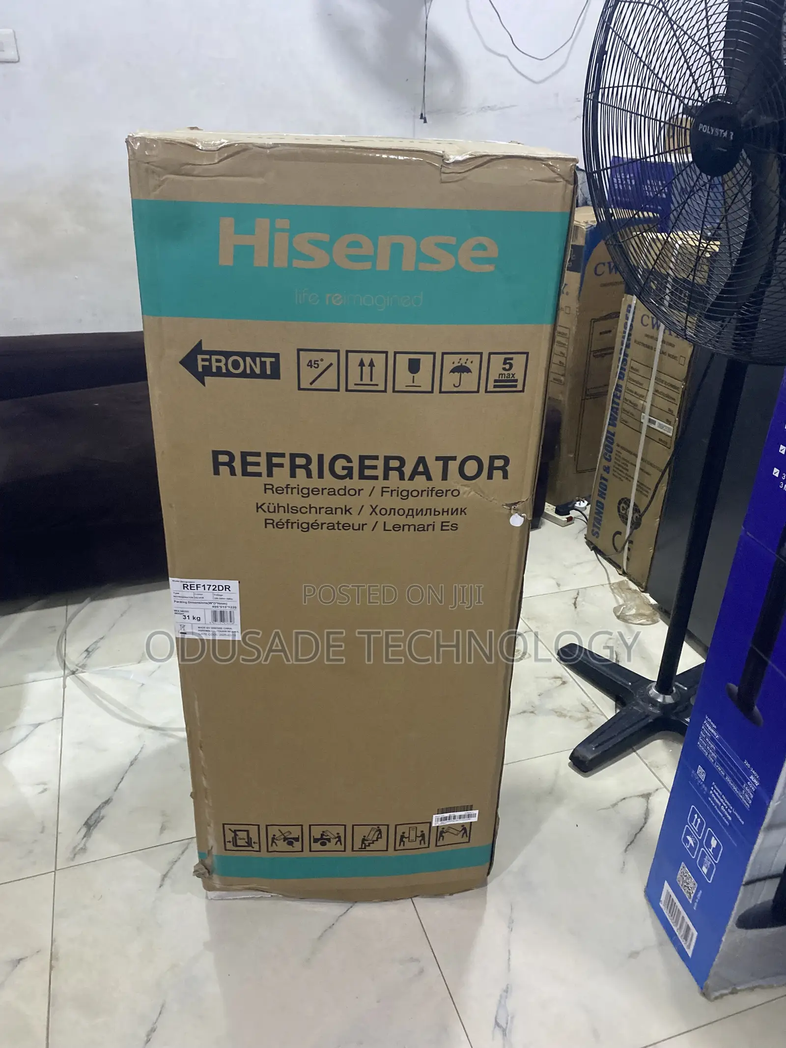 Hisense172dr Compact Household Refrigerator 124l