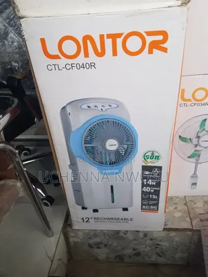 Lontor Rechargeable Mist Fan 18 Inches