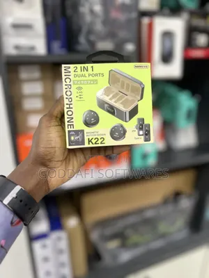 Remax 2-in-1 Dual Port Microphone