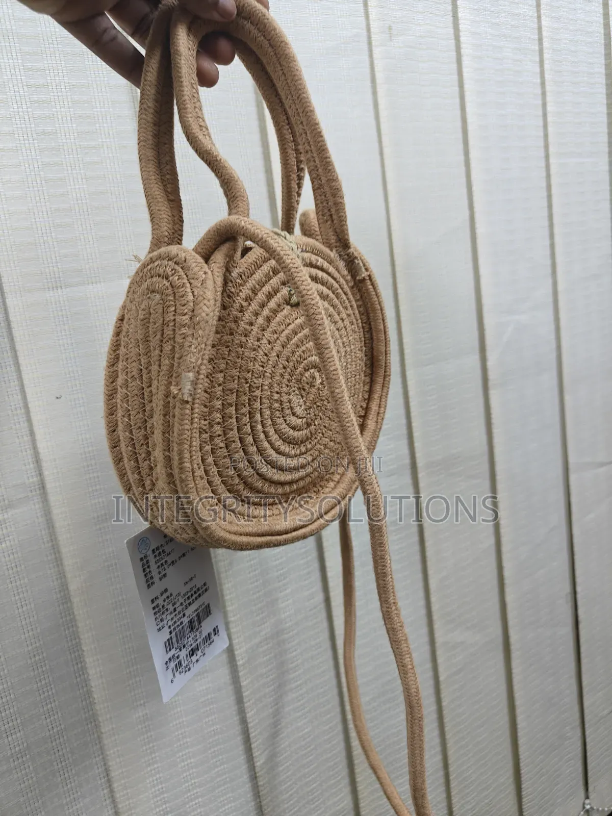 Wooden Handmade Bag