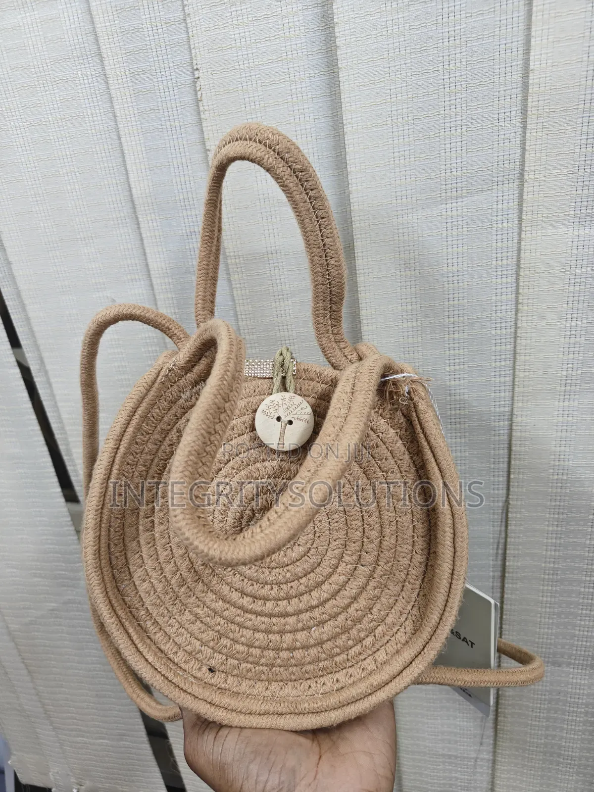 Wooden Handmade Bag