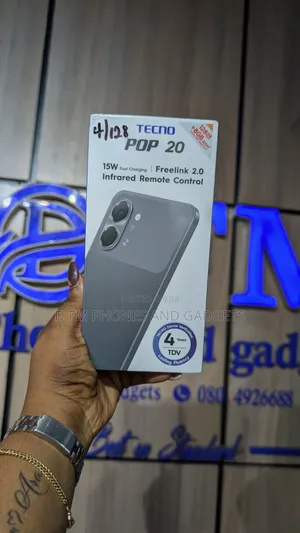 New Tecno Pop 20 128 GB White