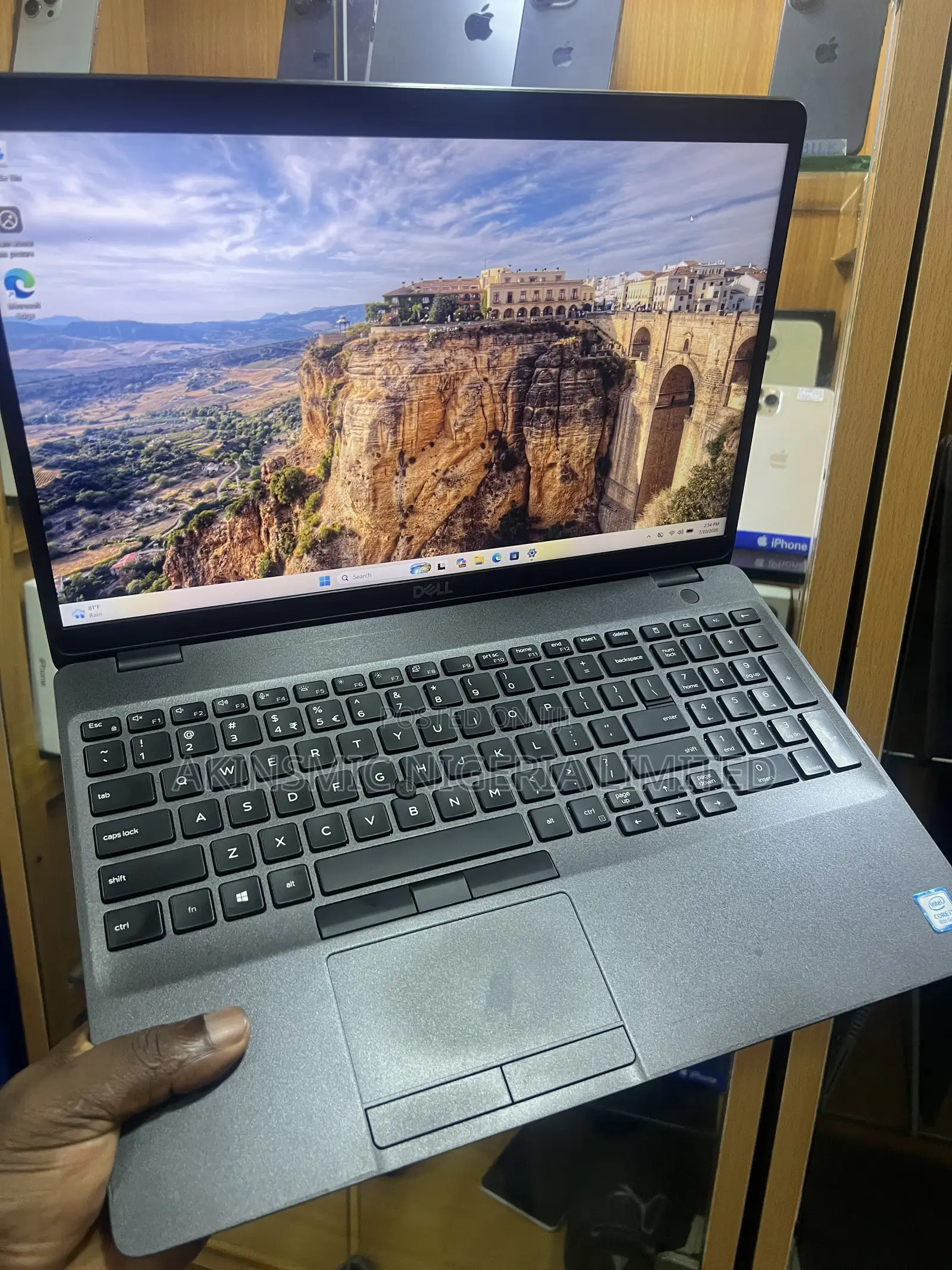 Laptop Dell Latitude 5500 8GB Intel Core i7 SSD 256GB