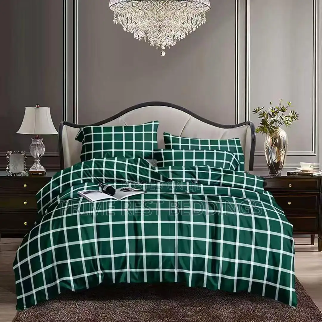 Elegant Emerald Green Bedding Set (6x7)