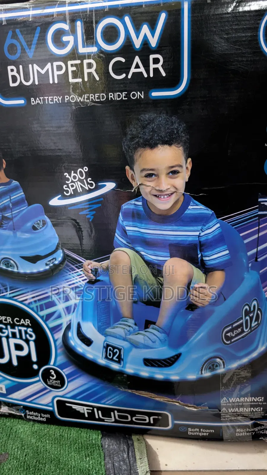 6v Glow Bumper Car