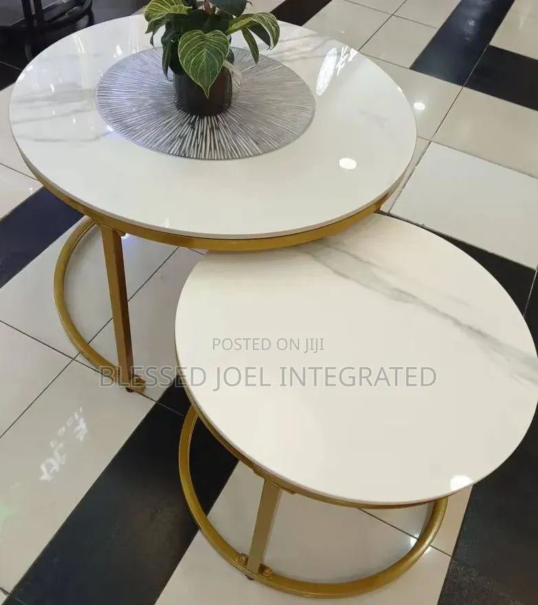 Marble Centre Table 2 in 1