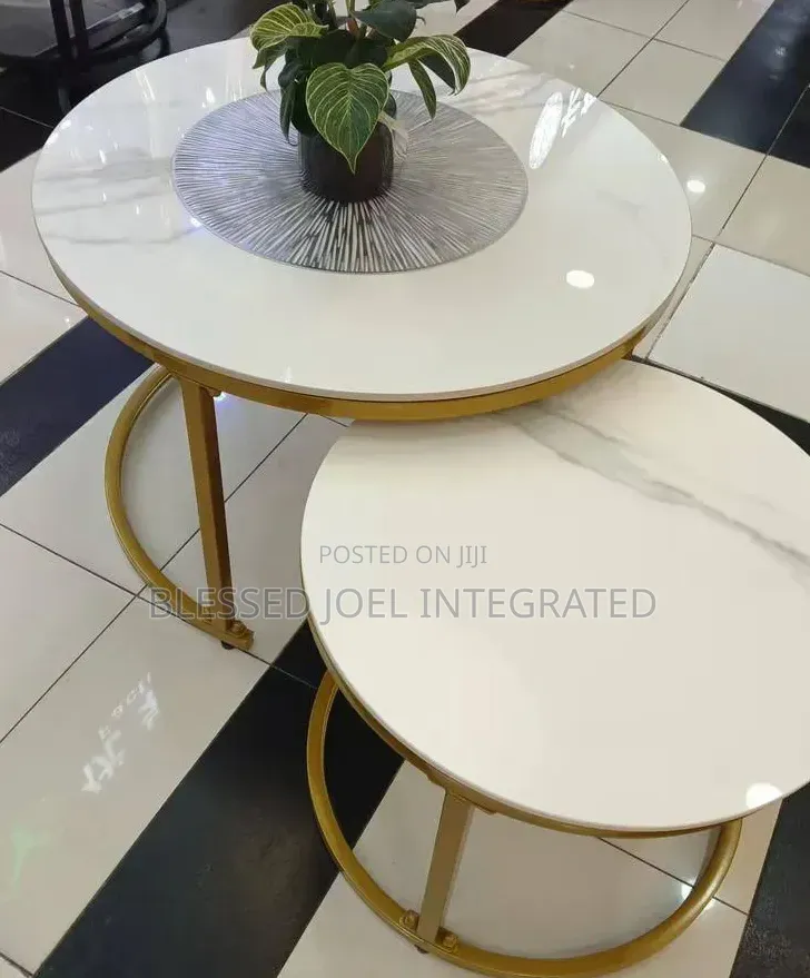 Marble Centre Table 2 in 1