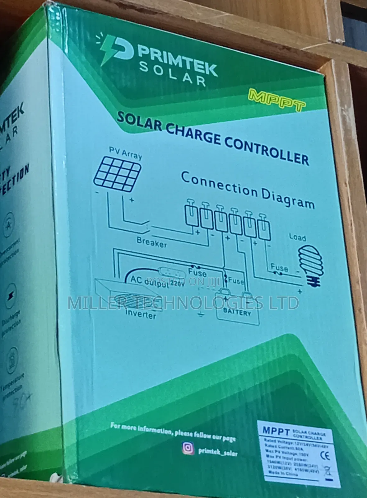 MPPT 60a Controller Primtek