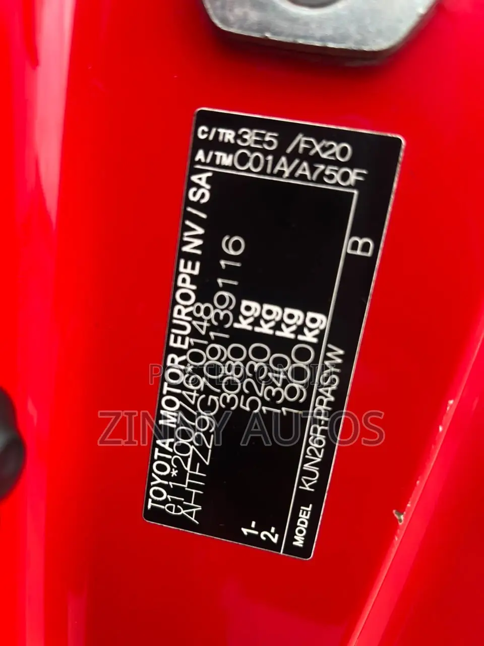Toyota Hilux 2015 Red