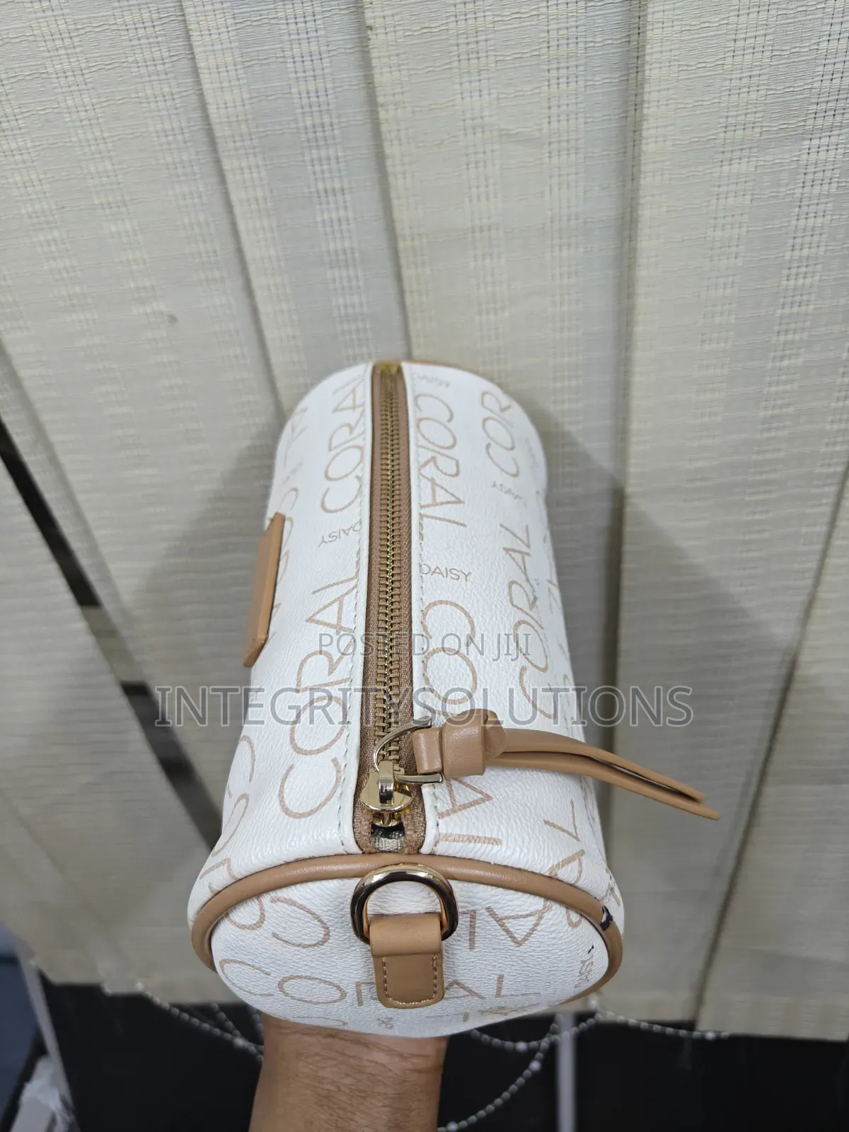 Barrel Clutch Bag