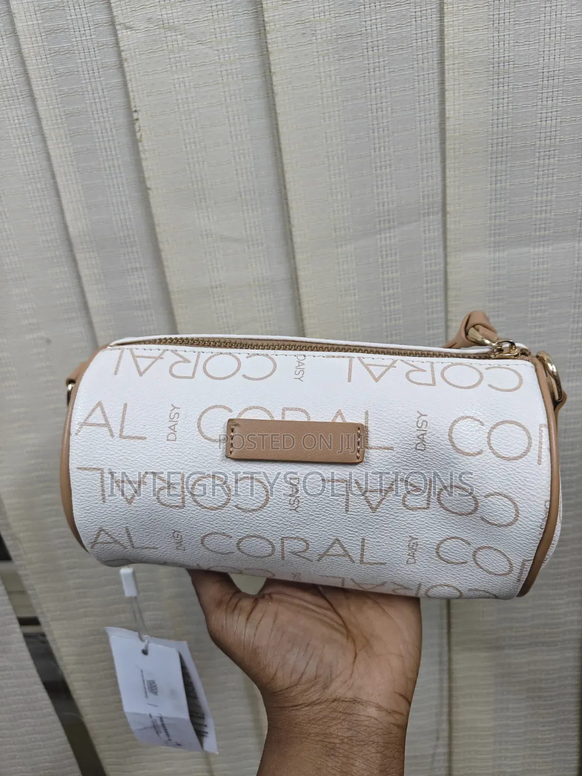 Barrel Clutch Bag