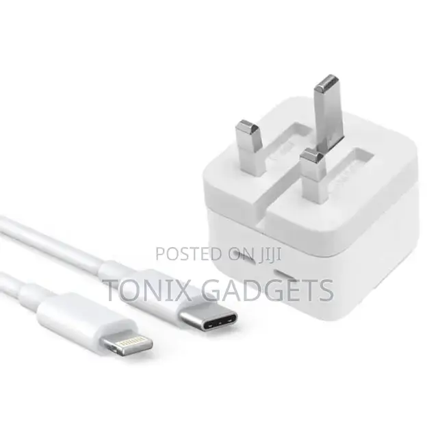 50w Usb-C+C Power Adapter and Usb-C to Lightning Cable
