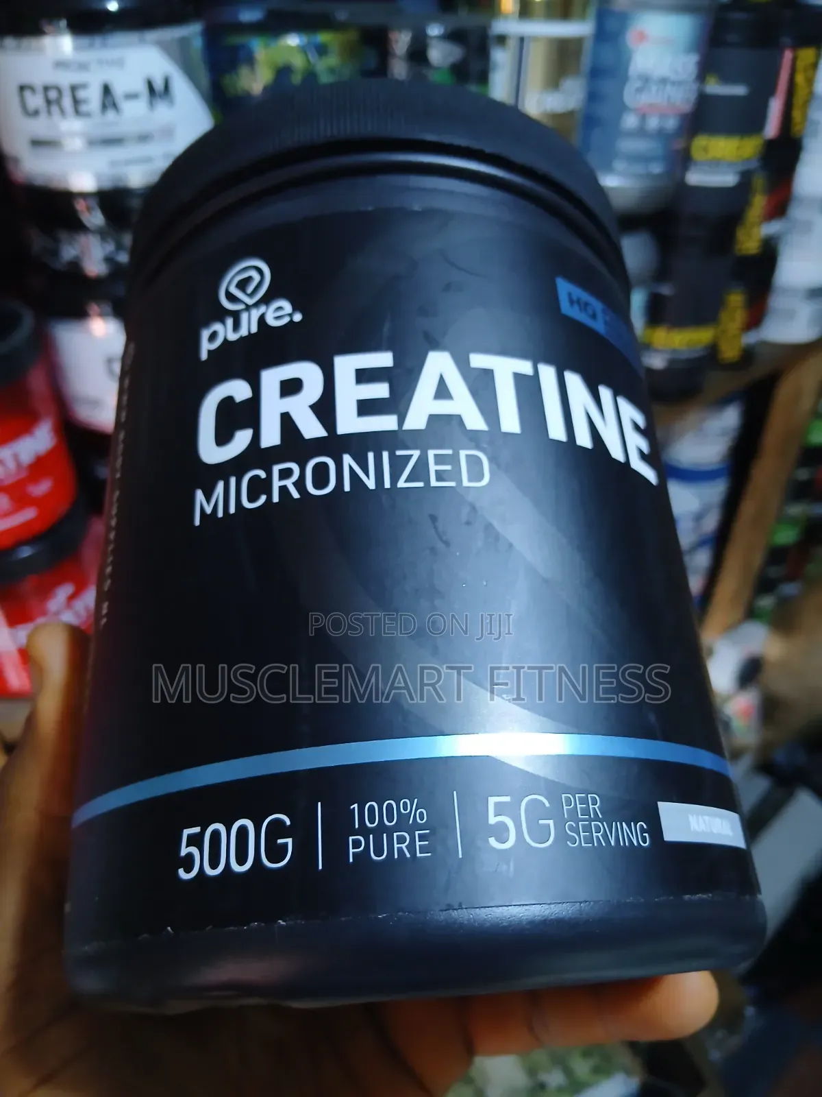 Pure Creatine 500g 100 Servings