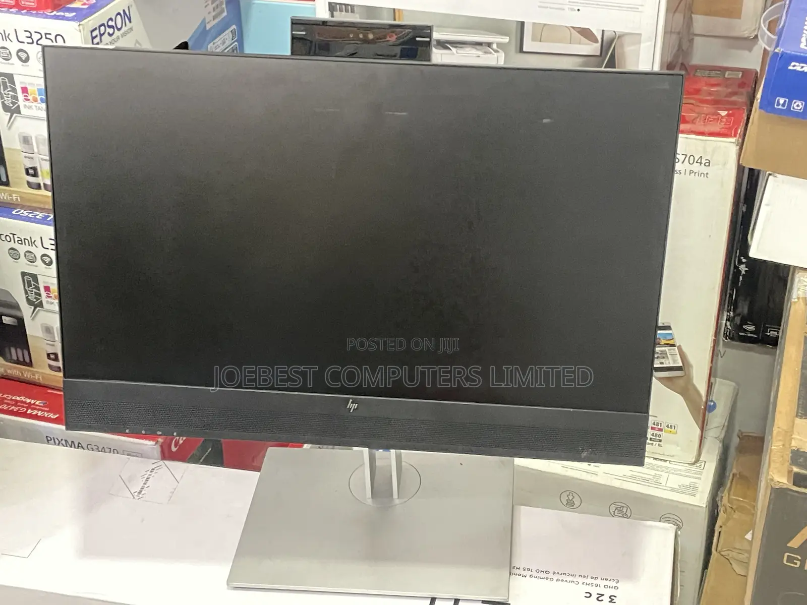 Hp Monitor 24” With Webcam