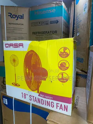 Qasa Electric Standing Fan Model Qsf-18721