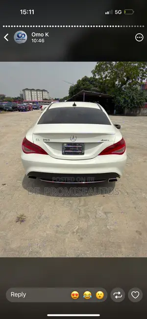 Mercedes-Benz CLA-Class 2016 White