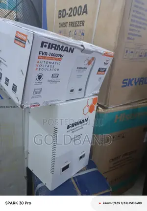 Firman Wall Mounted 10kva Power Stabilizer