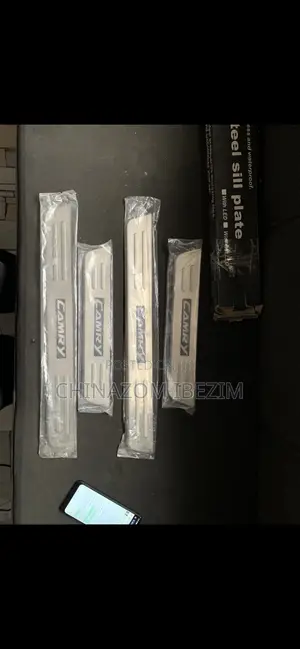 Toyota Camry Led Stainless Steel Sill Plate