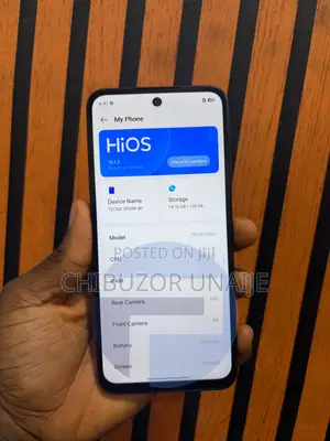 Tecno Spark 40 128 GB Black