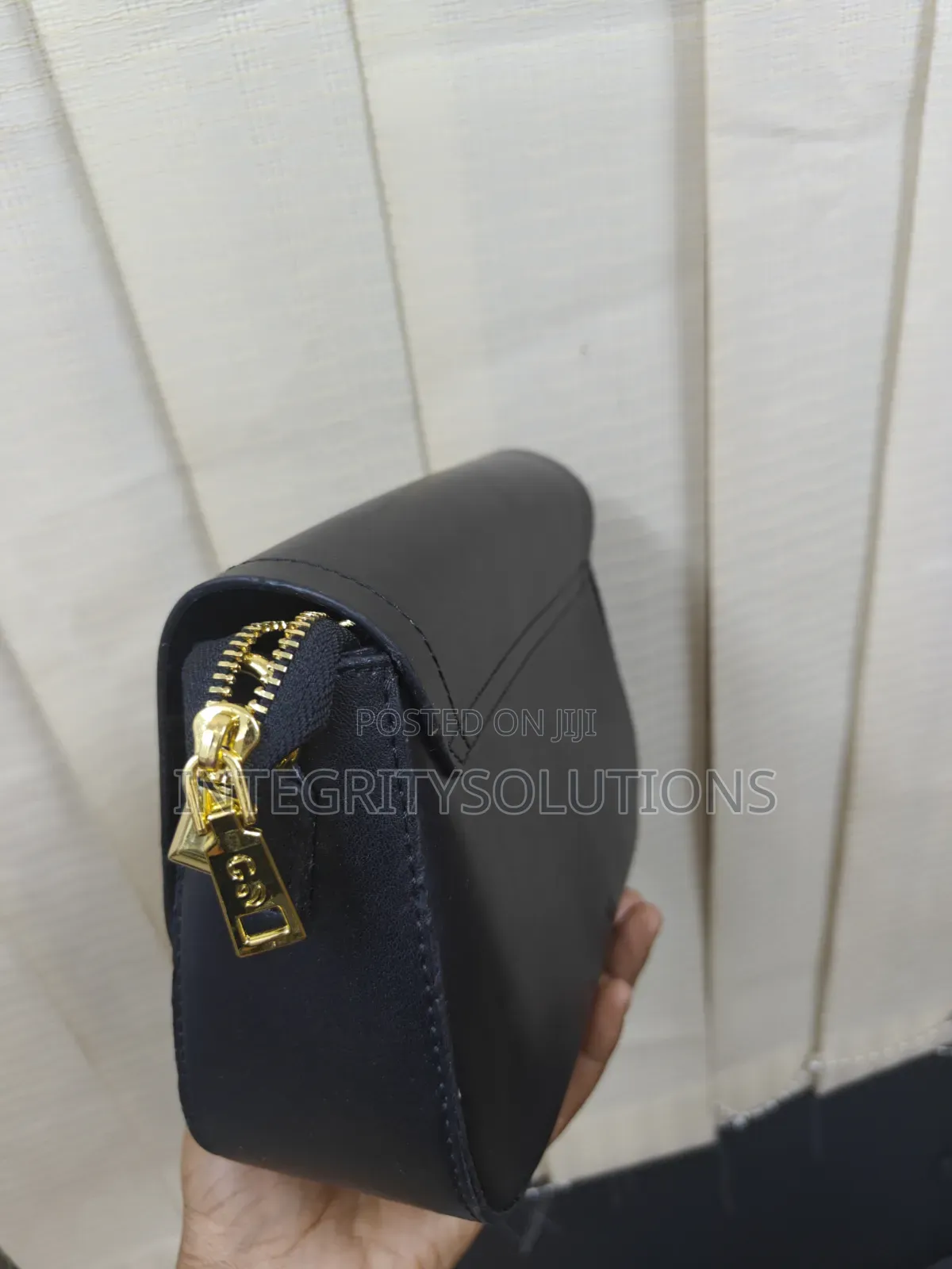 Black Flap Bag