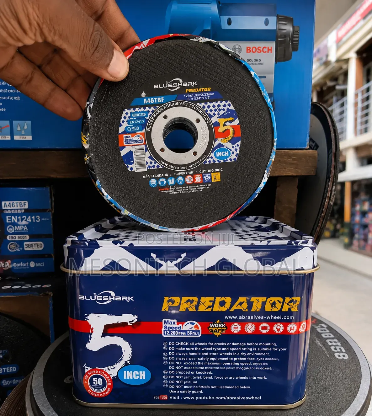Cutting Disc 5" (Blueshark)