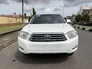 Toyota Highlander Limited 2009 White