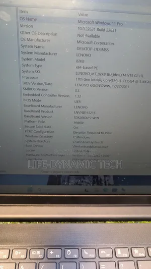 Laptop Lenovo 8GB Intel Core i3 SSD 256GB