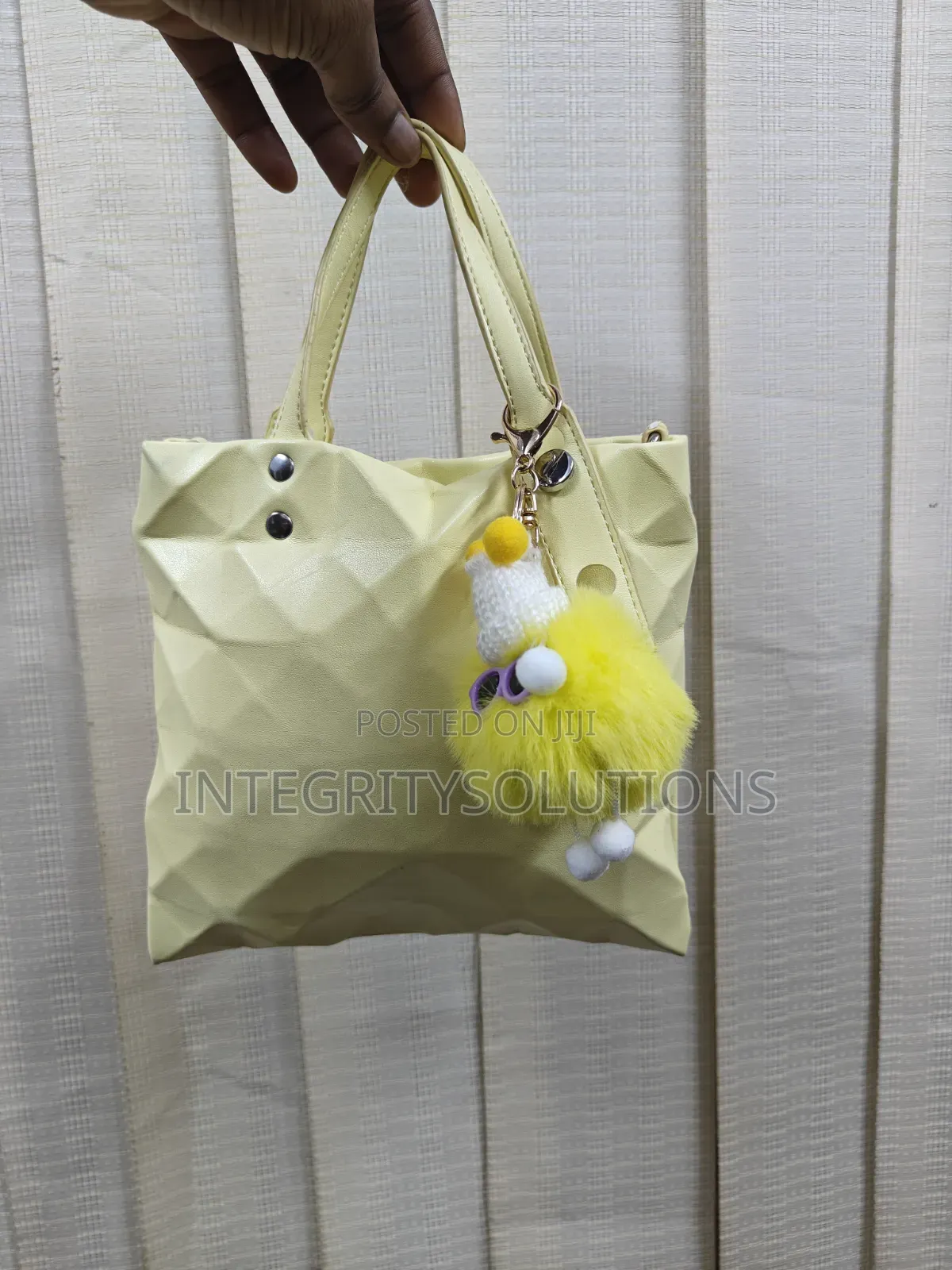 Mini Tote Bag With Charm