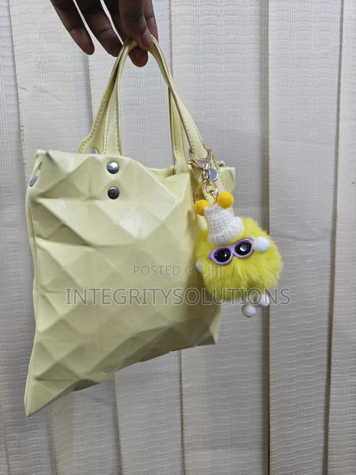 Mini Tote Bag With Charm