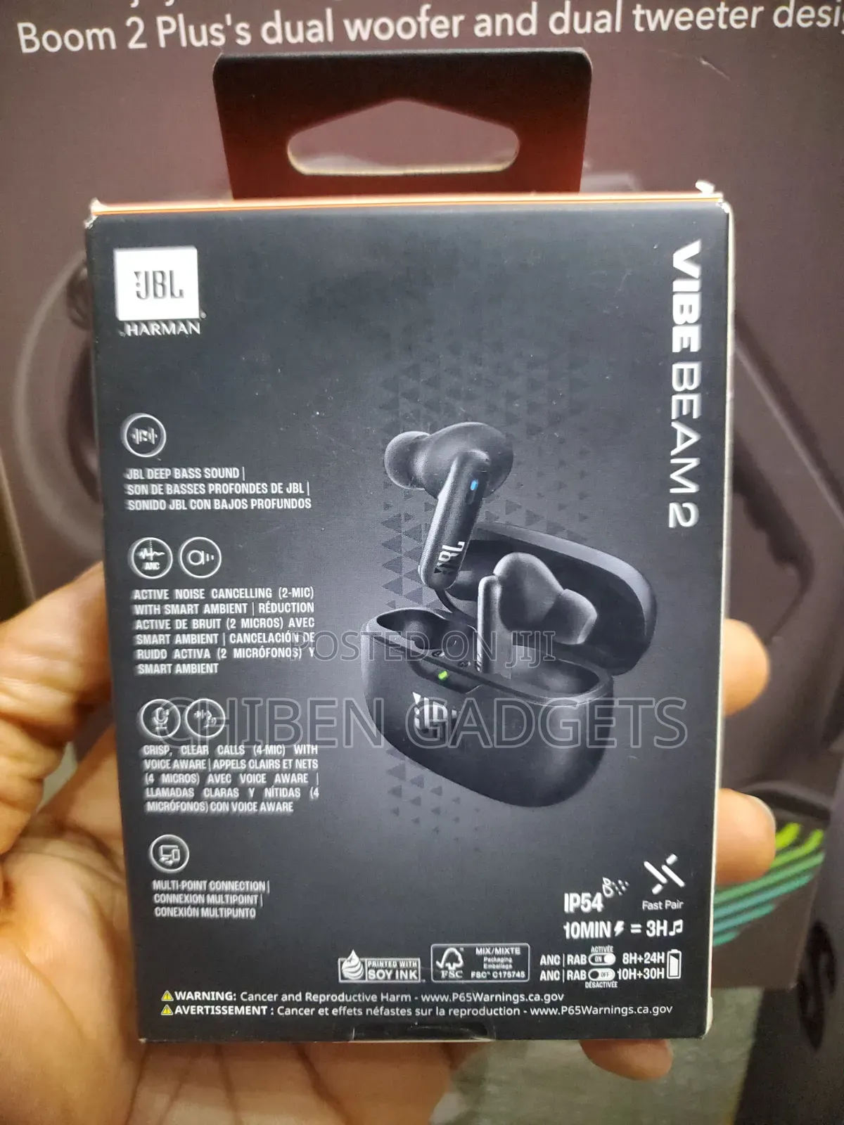 JBL Vibe Beam2 Bluetooth Earbuds
