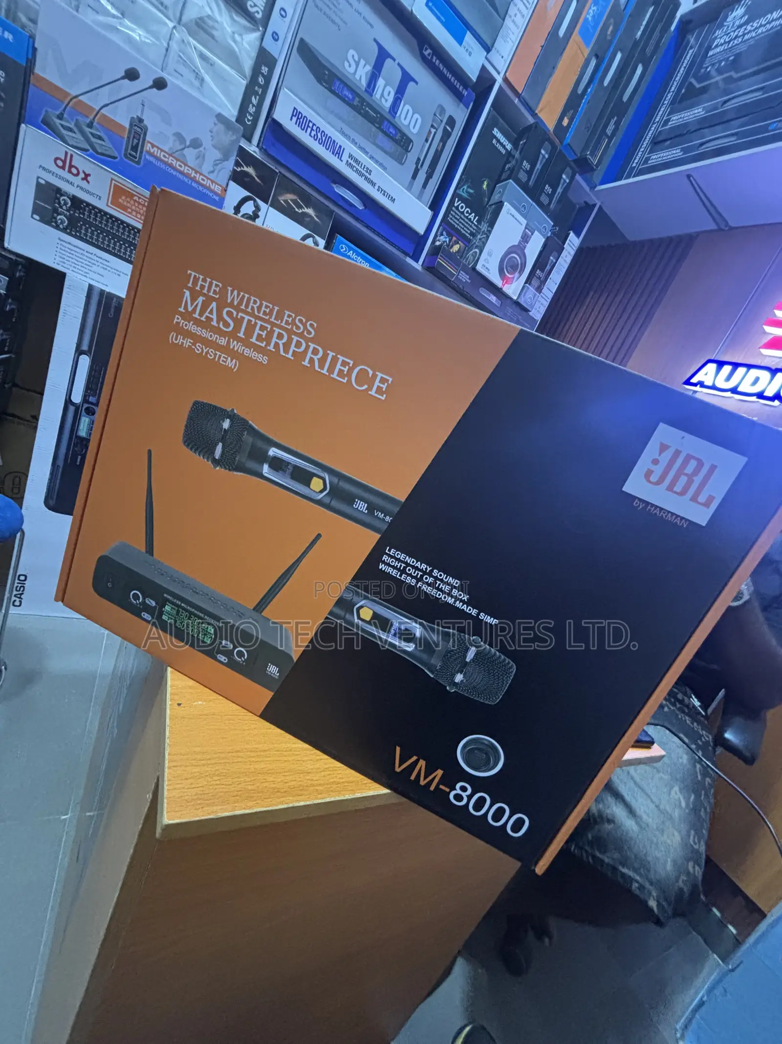 JBL Wireless Mic Vm 8000
