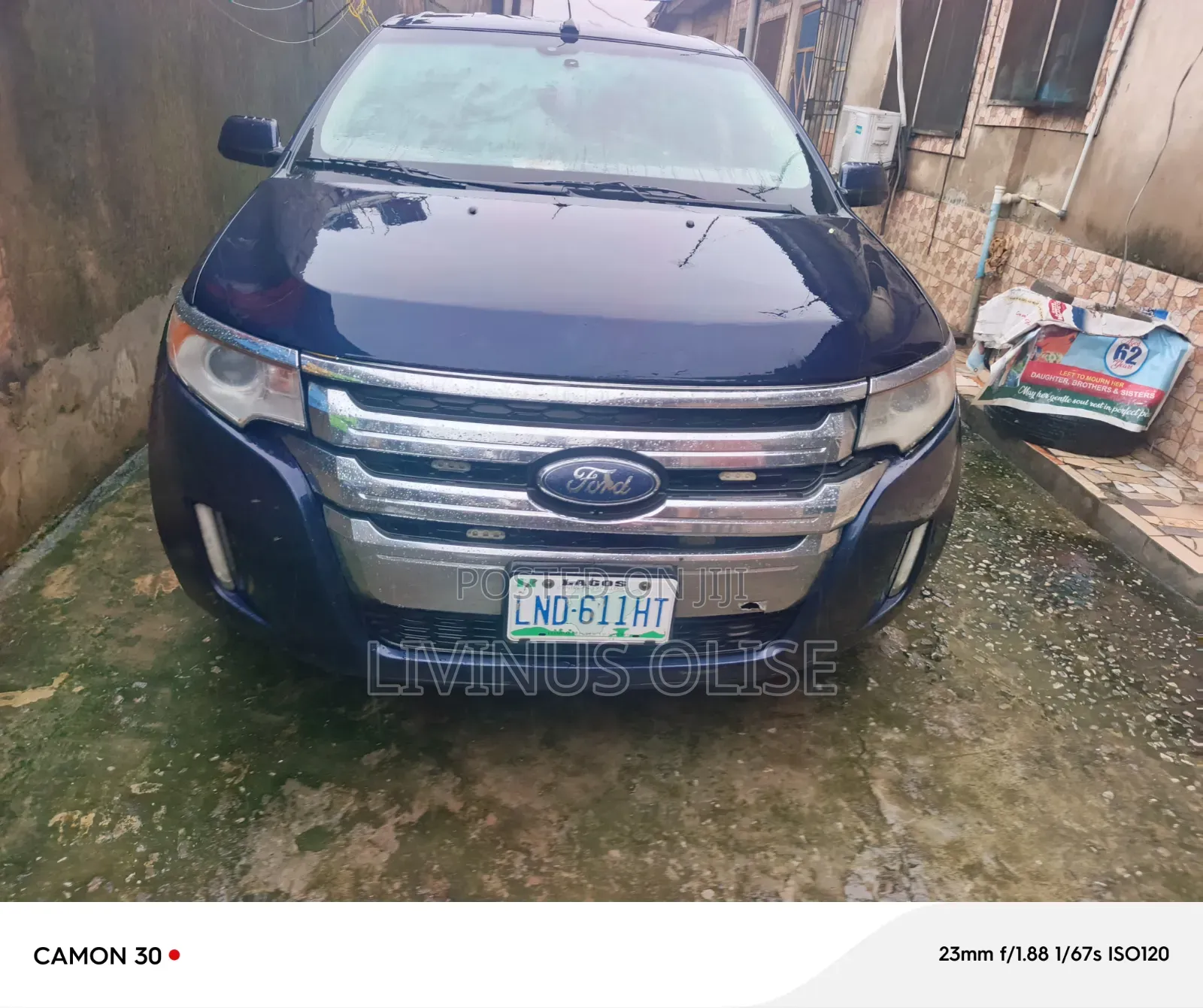 Ford Edge 2011 Blue
