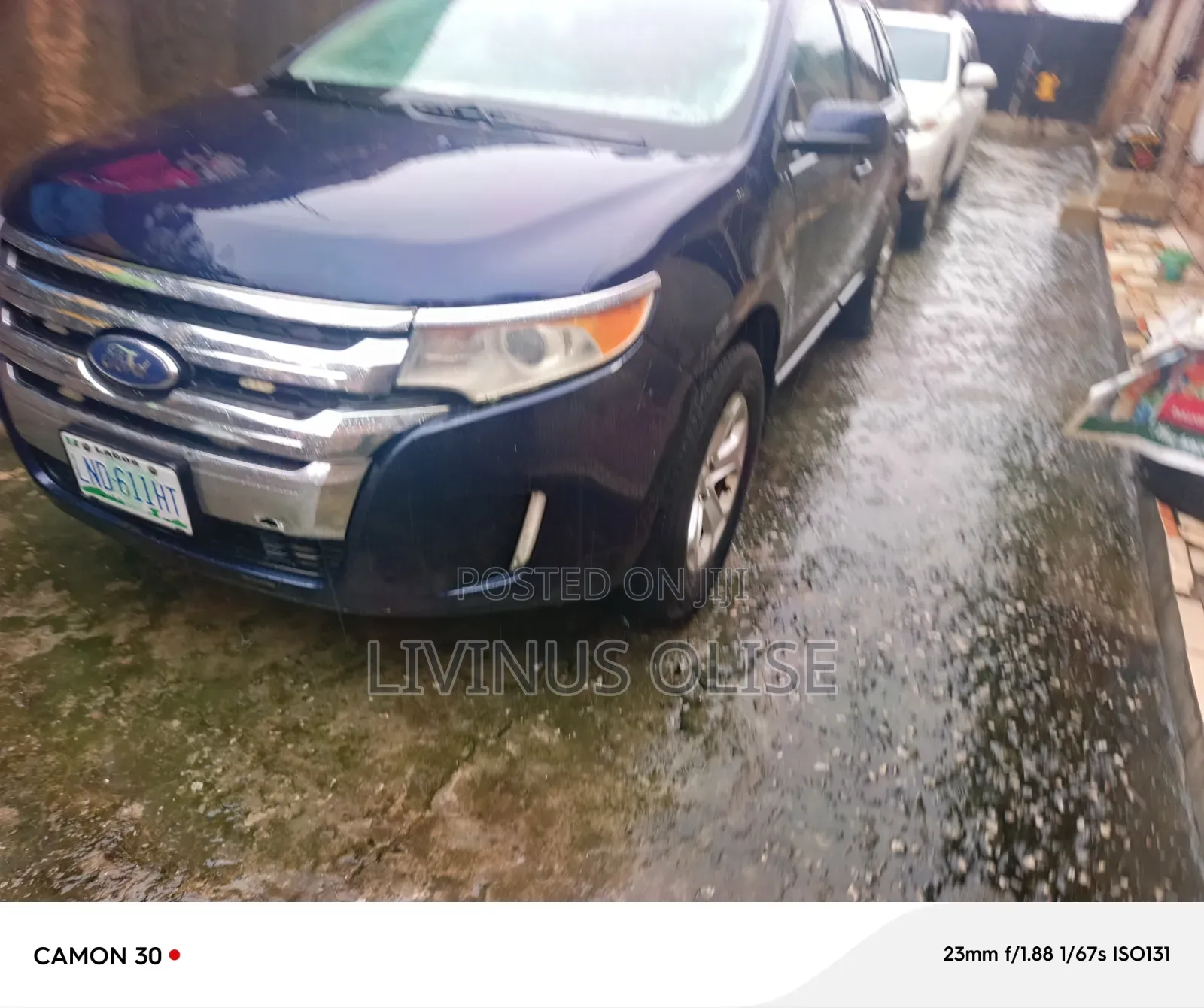 Ford Edge 2011 Blue