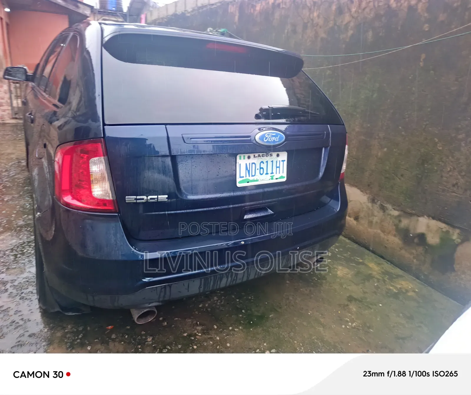 Ford Edge 2011 Blue