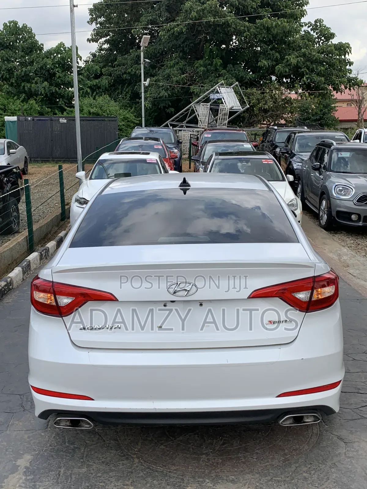 Hyundai Sonata 2015 White