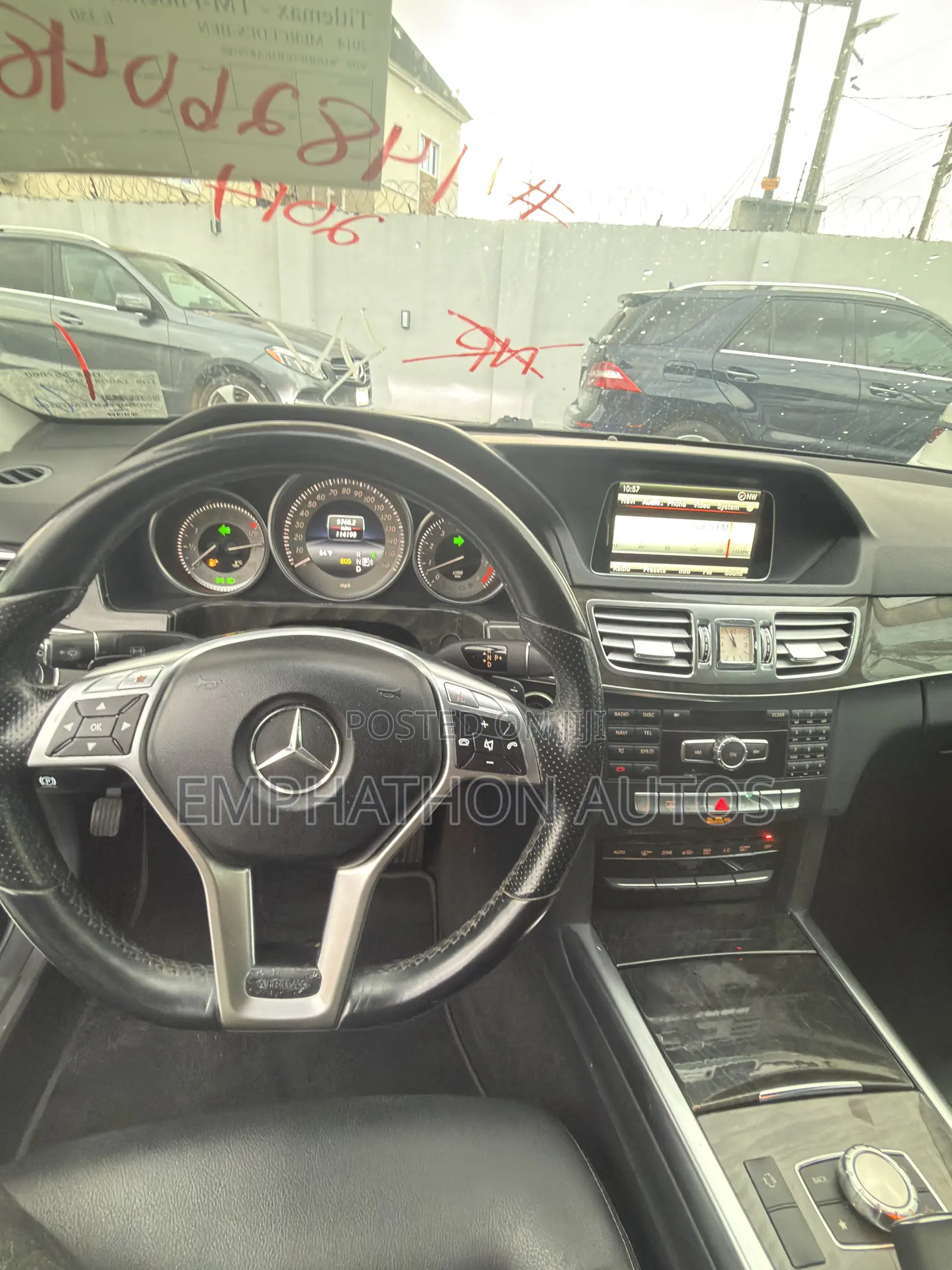 Mercedes-Benz E350 2014 Black