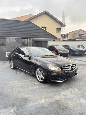 Mercedes-Benz E350 2014 Black