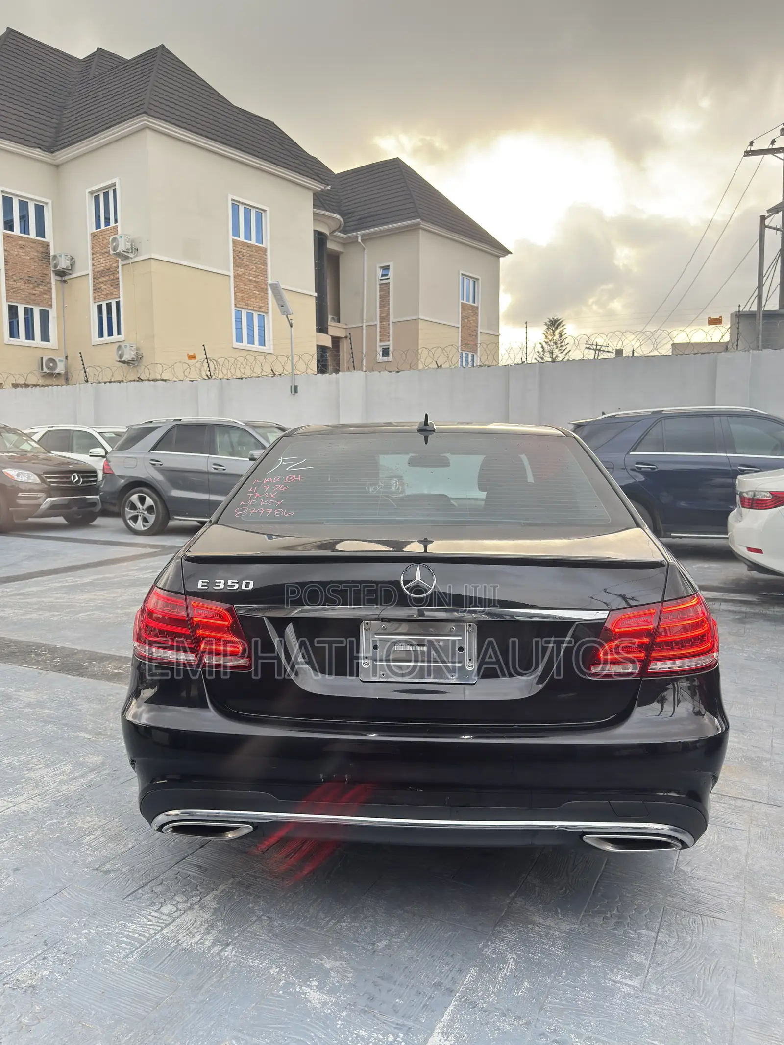Mercedes-Benz E350 2014 Black