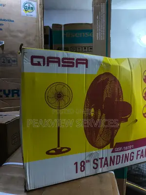 Energy Efficient Qasa 18 Inches Non Rechargeable Standing Fan