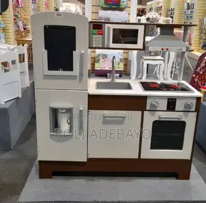 Kids Retro Play Kitchen