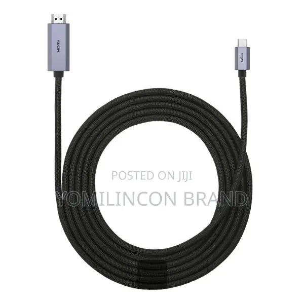 Baseus Type-C to Hdmi Adapter Cable 1m - Black