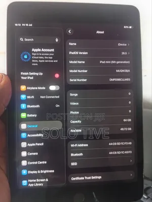 Apple iPad mini 5 64 GB Gray