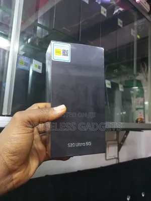 New Samsung Galaxy S20 Ultra 5G 256 GB Gray