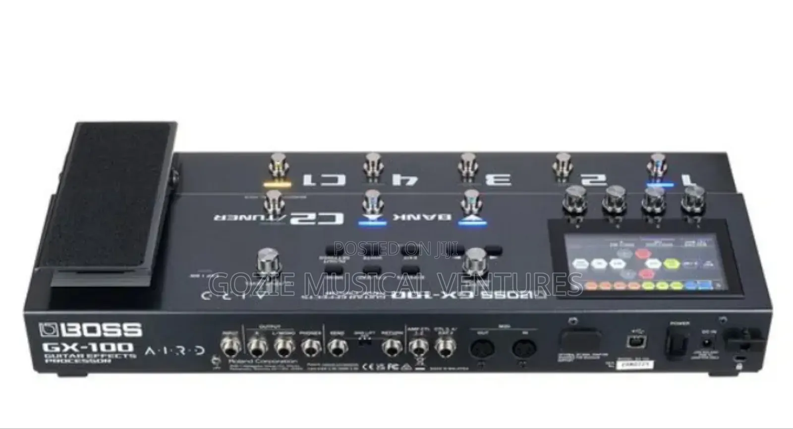 Boss Gx-100 Is a Guitar and Bass Multi-Effect Processor